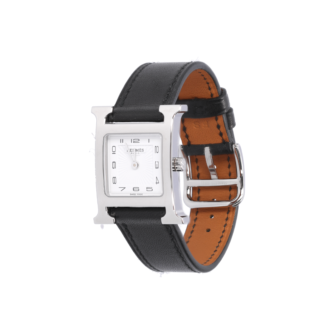 ITABBWCILFWL Hermes H Hour Watch Steel Quartz HH1.210