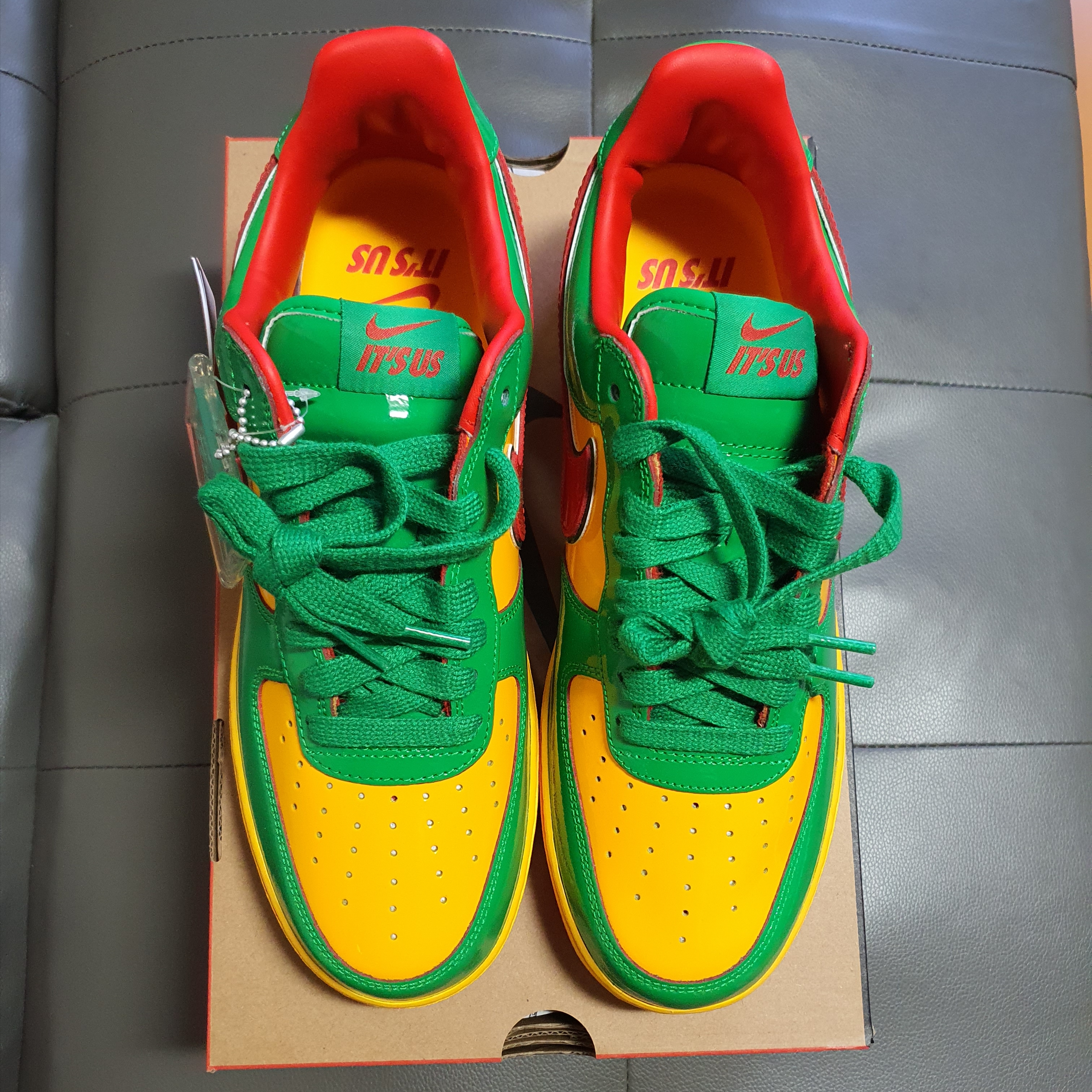 Nike x Lil Yachty Us Force 1 착용 스타일