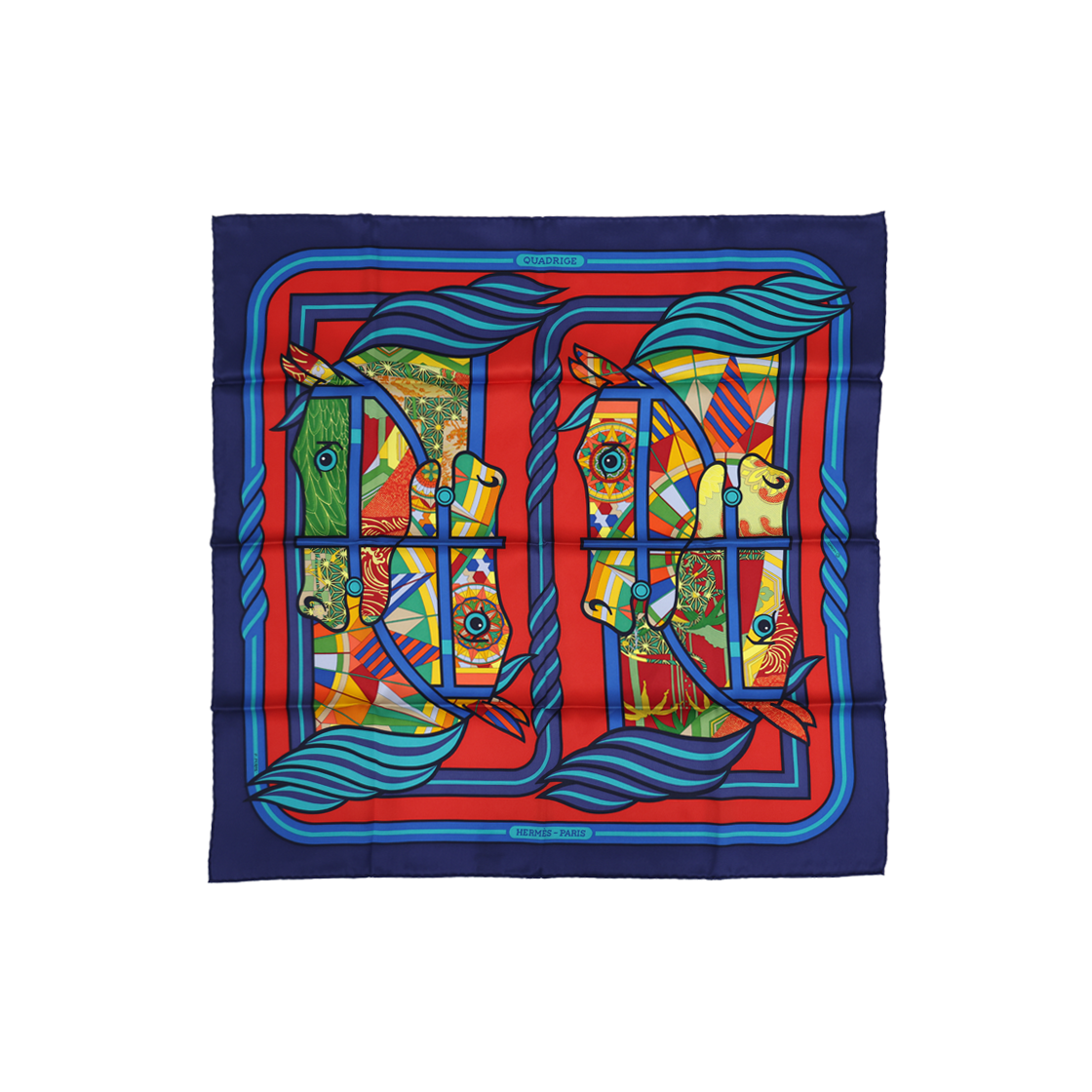 ITJNRPASELUF Hermes Quadrige Scarf
