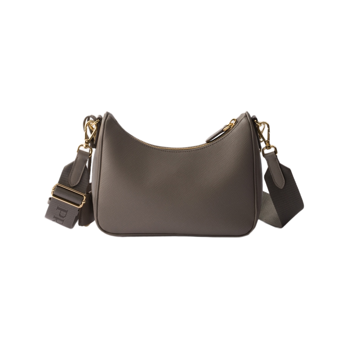 프라다 리에디션 2005 사피아노 레더 백 클레이 그레이(Prada Re-Edition 2005 Saffiano Leather Bag Clay Grey) - 2