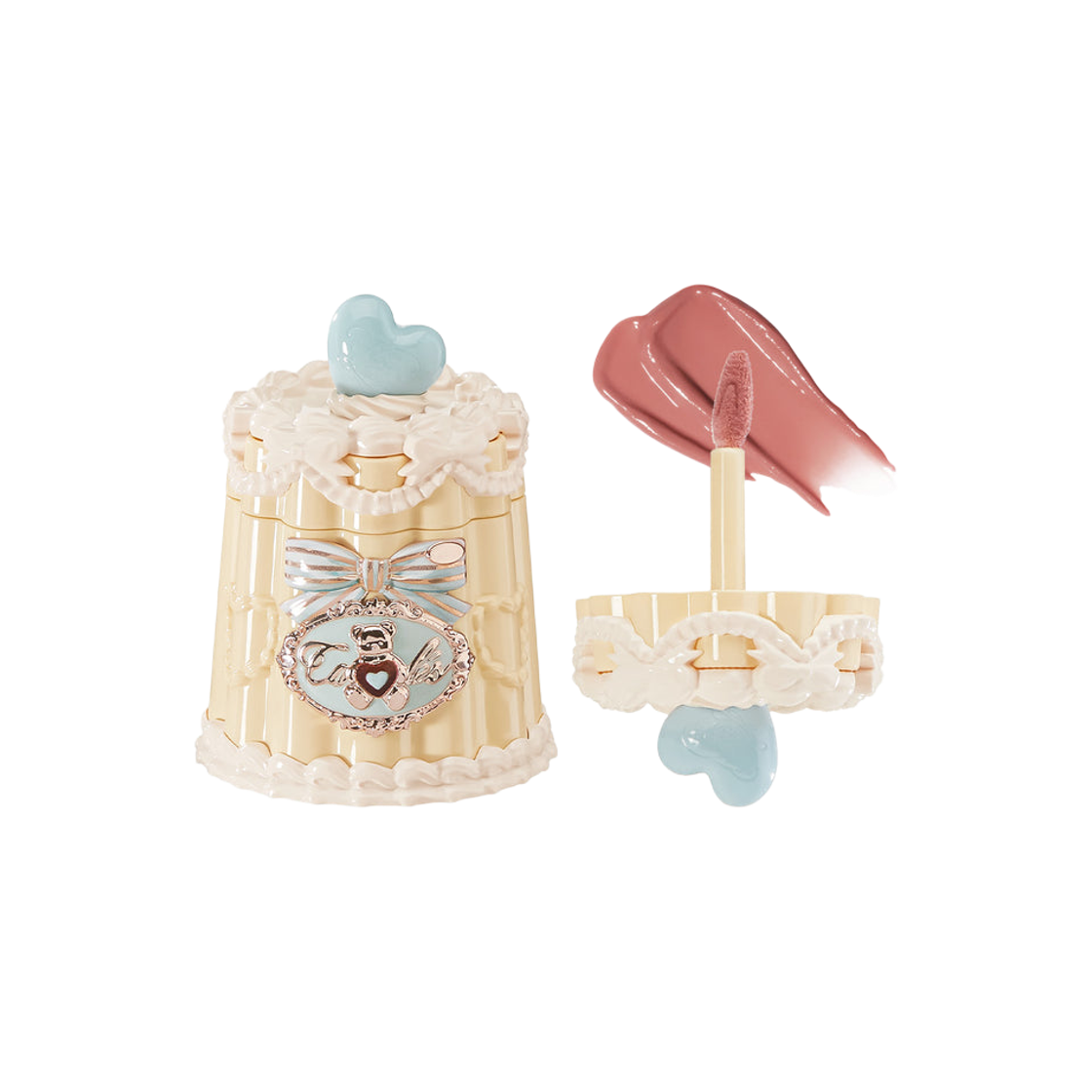 플라워노즈 스위티 베어 컬렉션 코팅 립 젤리 JE03 피치 티