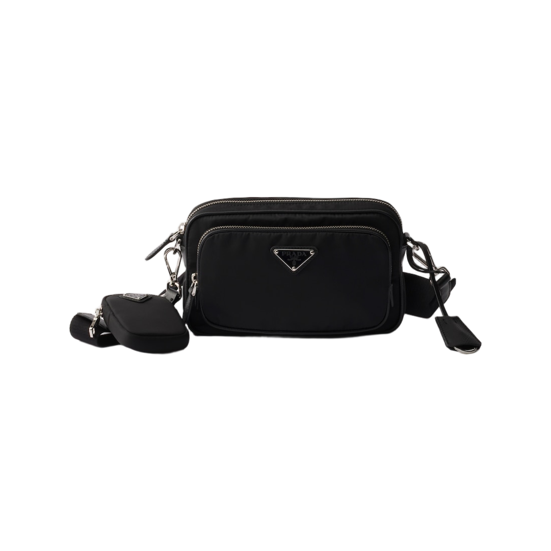 1BH226-R064-F0002 Prada Re-Nylon Mini Shoulder Bag Black