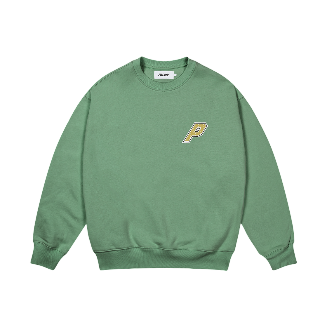 팔라스 컬리지에이트 P3 크루 레이시 그린 - 25FW(Palace Collegiate P3 Crew Racey Green - 25FW) - 2