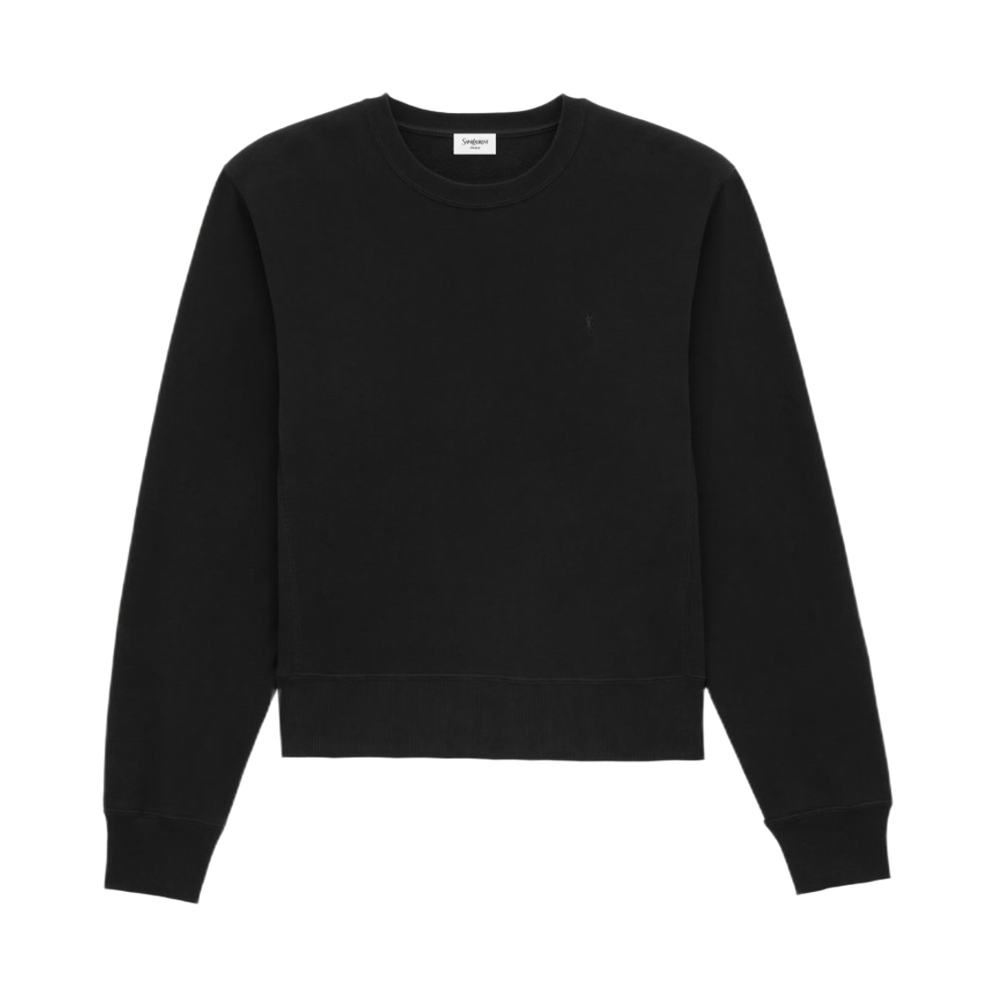820127-Y36SW-1000 Saint Laurent Cassandre Sweatshirt Noir
