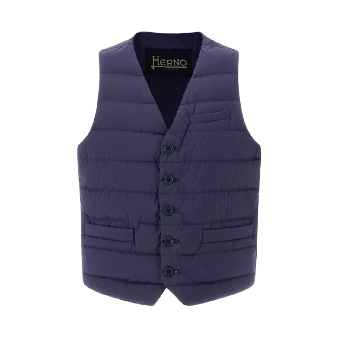 PI002ULE-12456Z-9202 Herno Down Vest New Blue