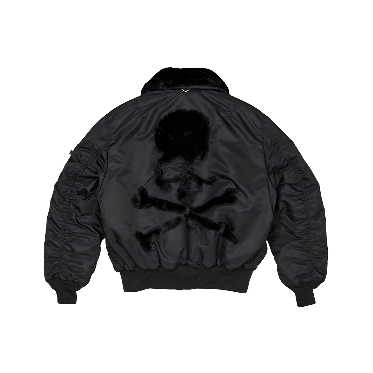마스터마인드 x 알파 인더스트리 B-15 플라이트 자켓 리버시블 블랙 - 26SS(Mastermind x Alpha Industries B-15 Flight Jacket Reversible Black - 26SS)