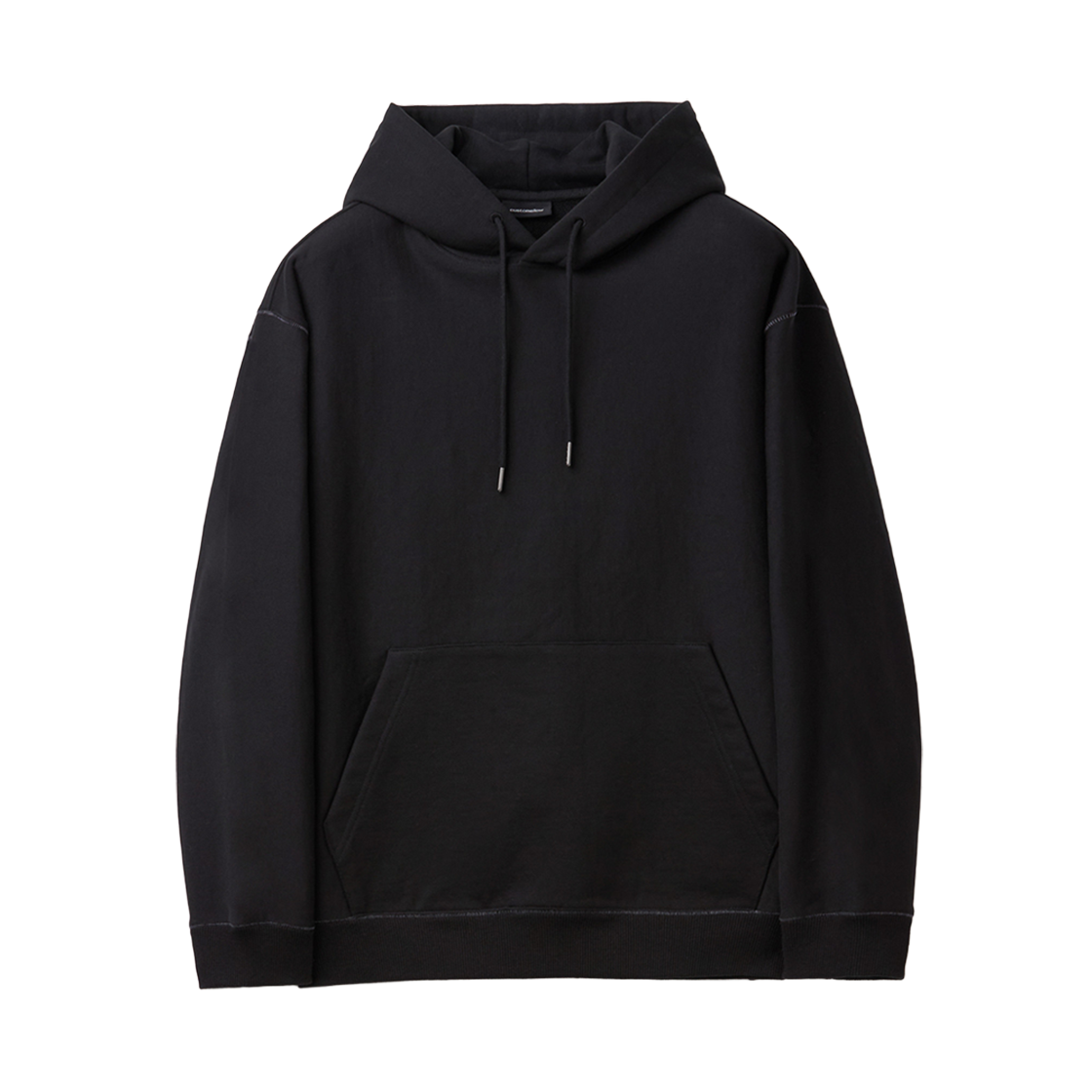 커스텀멜로우 스티치 후디 블랙(Customellow Stitch Hoodie Black)