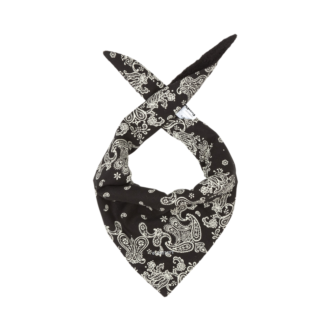 새티스파이 고스트/퍼지플리스 AD 반다나 블랙(Satisfy Ghost/Fuzzfleece AD Bandana Black)