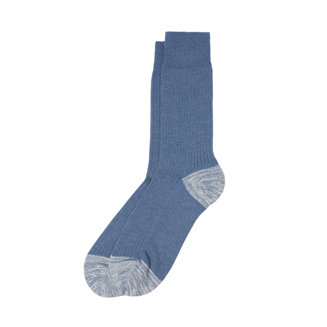 CALAX25511BUX Customellow Rib Socks Blue