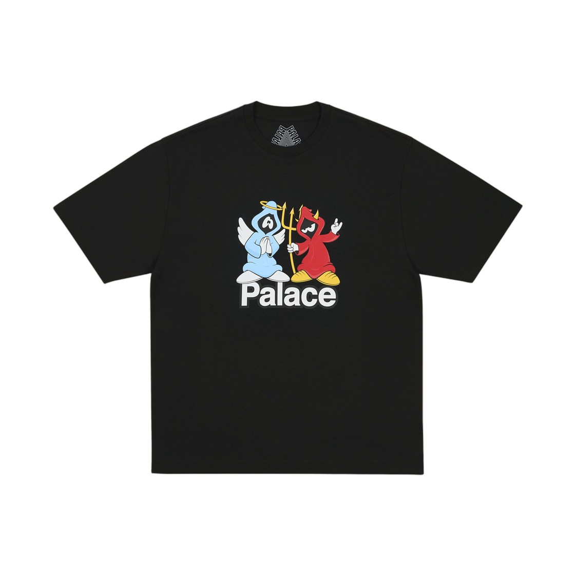 - Palace Right And Wrong T-Shirt Black - 25FW