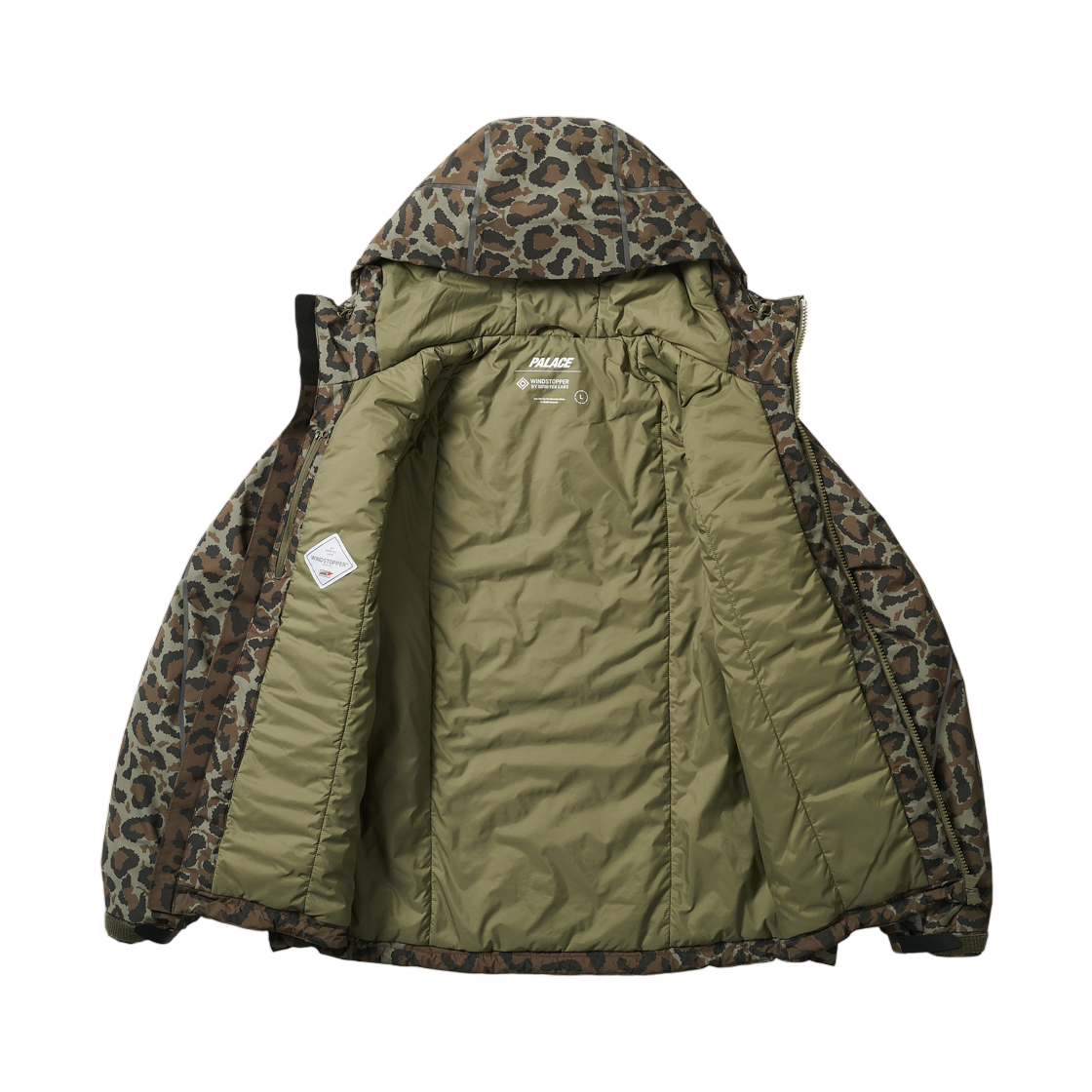 팔라스 고어텍스 윈드스토퍼 일루미네이터 자켓 치타 - 25FW(Palace Gore-Tex Windstopper Illuminator Jacket Cheetah - 25FW) - 2