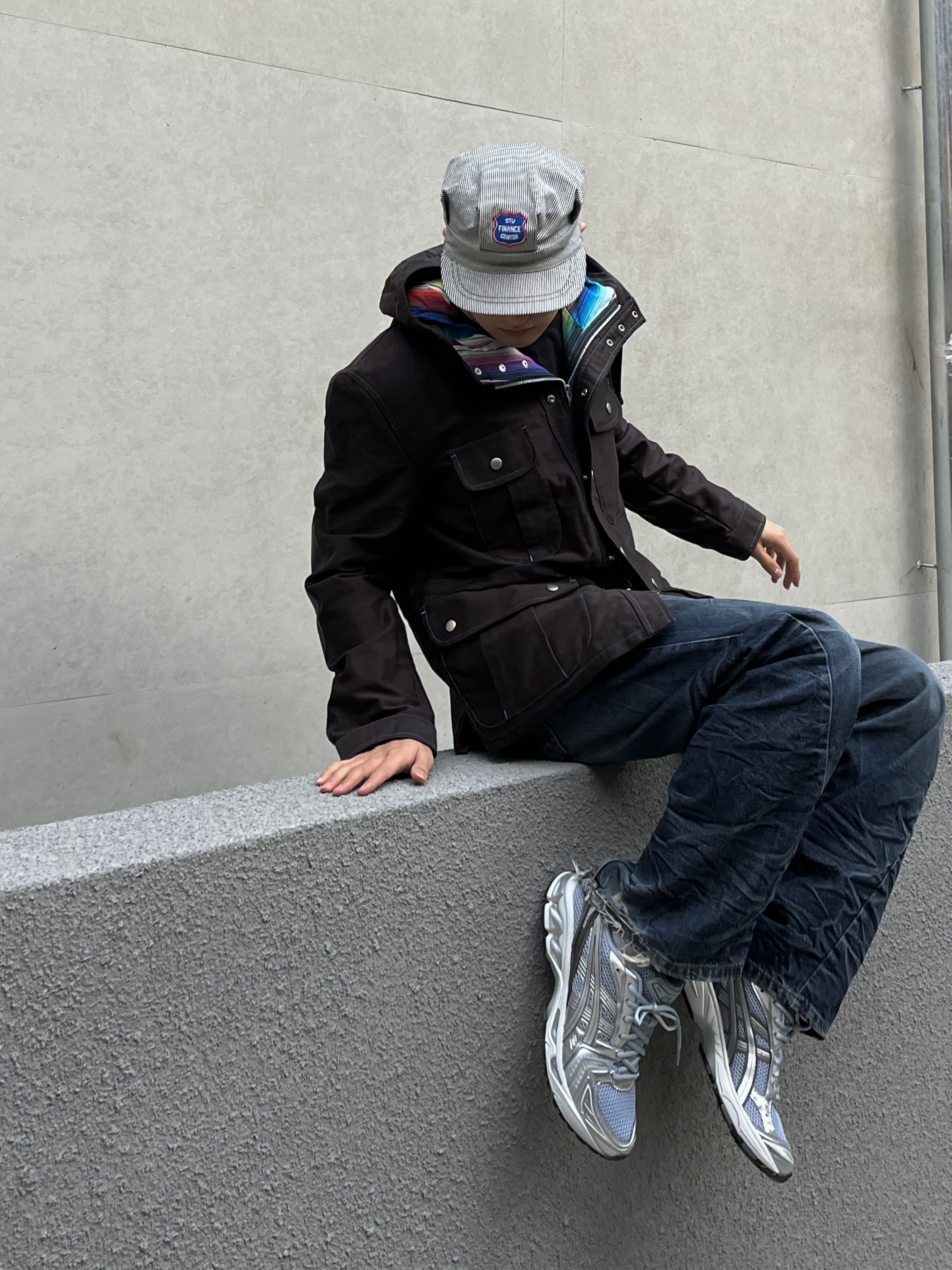 Asics Gel-Kayano 14 Dolphin Grey Pure Silver 착용 스타일 - 5