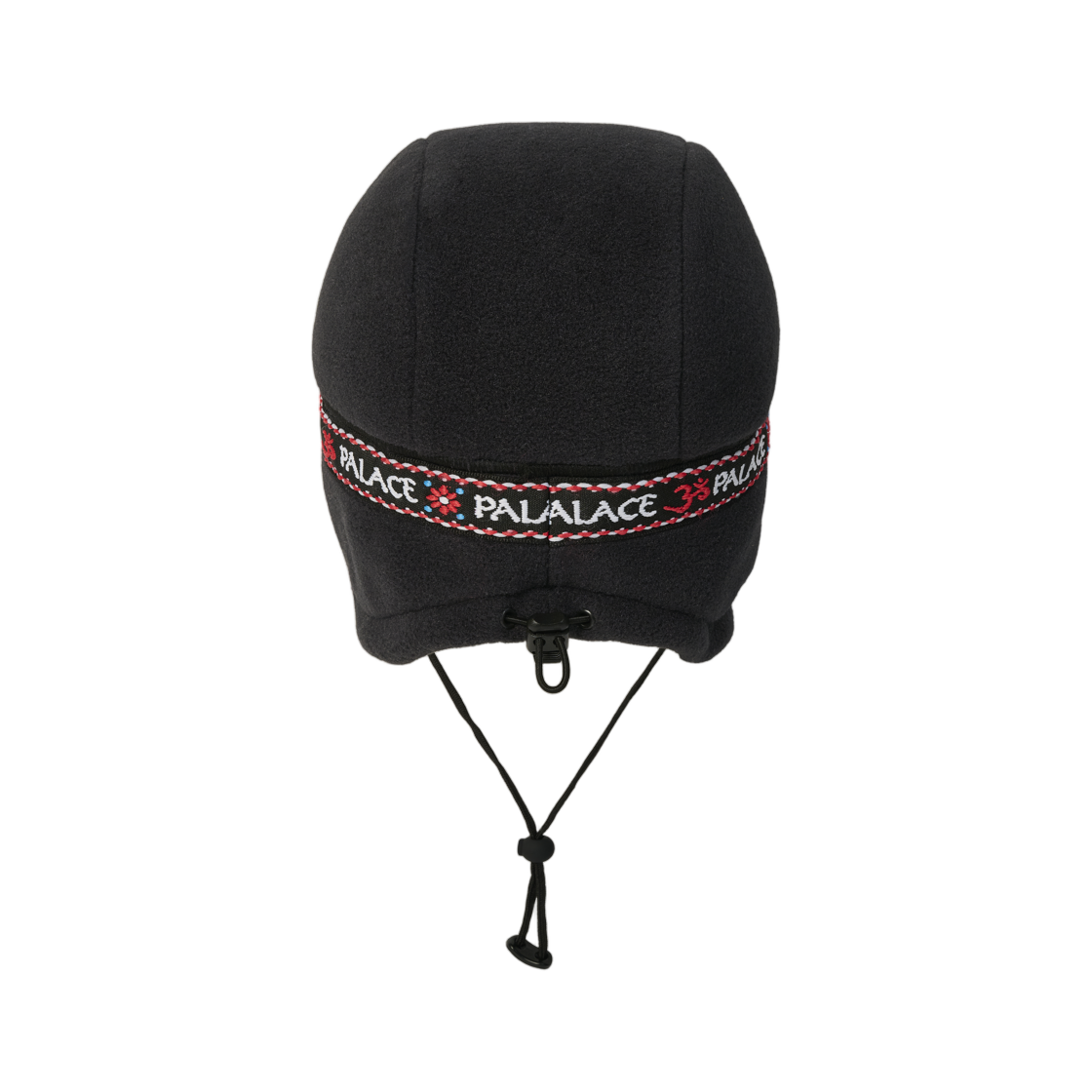 팔라스 폴라텍 OM 이어플랩 비니 블랙 - 25FW(Palace Polartec OM Earflap Beanie Black - 25FW) - 3