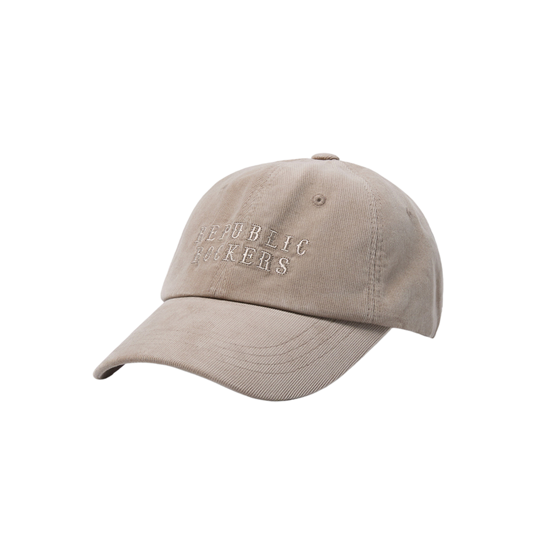 커스텀멜로우 코듀로이 캡 베이지(Customellow Corduroy Cap Beige)