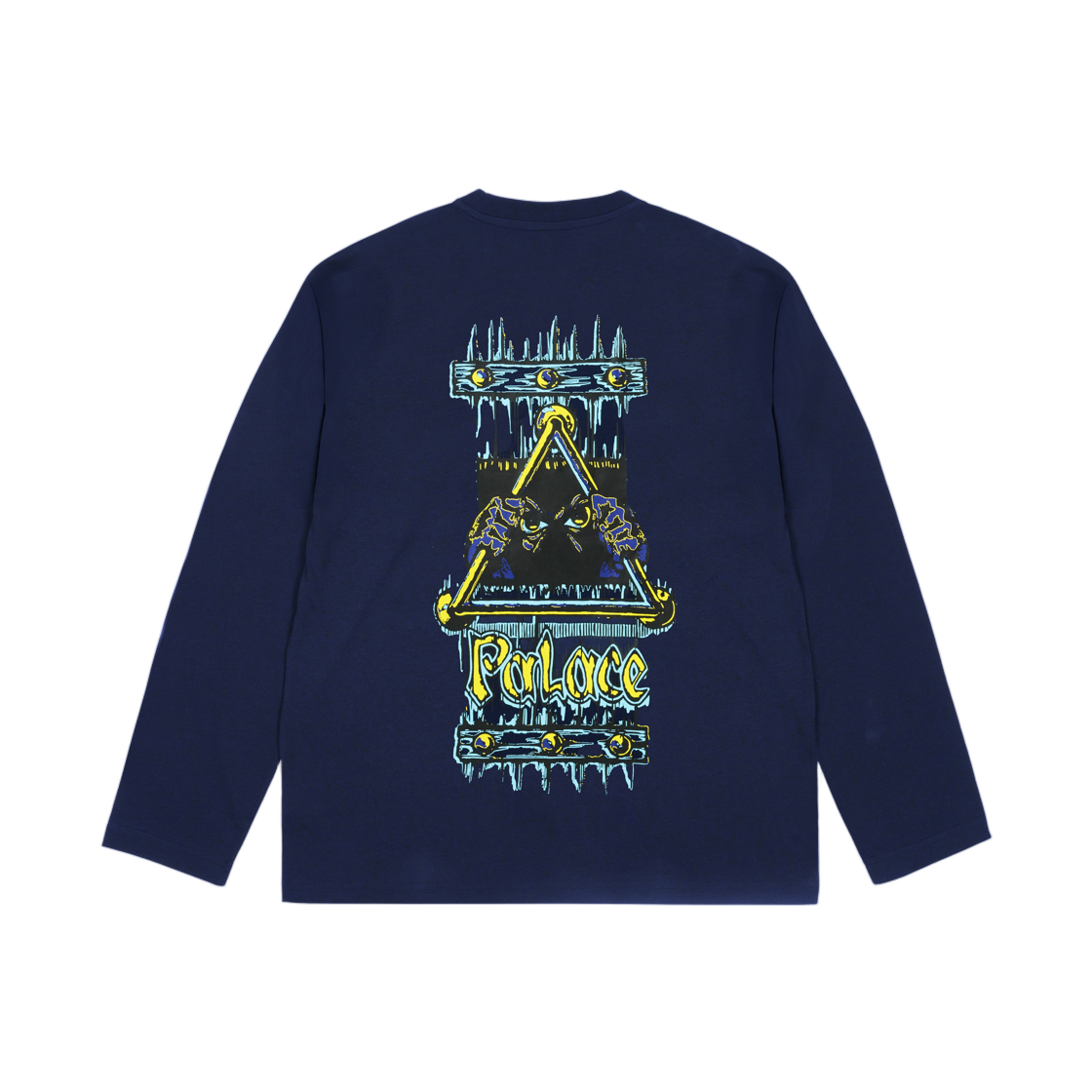 팔라스 락 인 롱슬리브 네이비 - 25FW(Palace Lock In Longsleeve Navy - 25FW) - 2