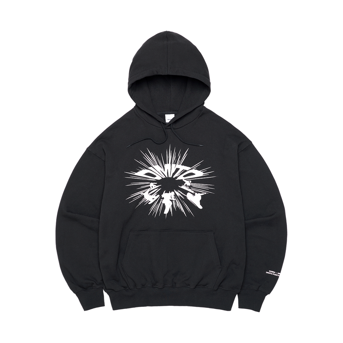 FVED72112 Dimito Team Korea Replica Speeding Hoodie Black