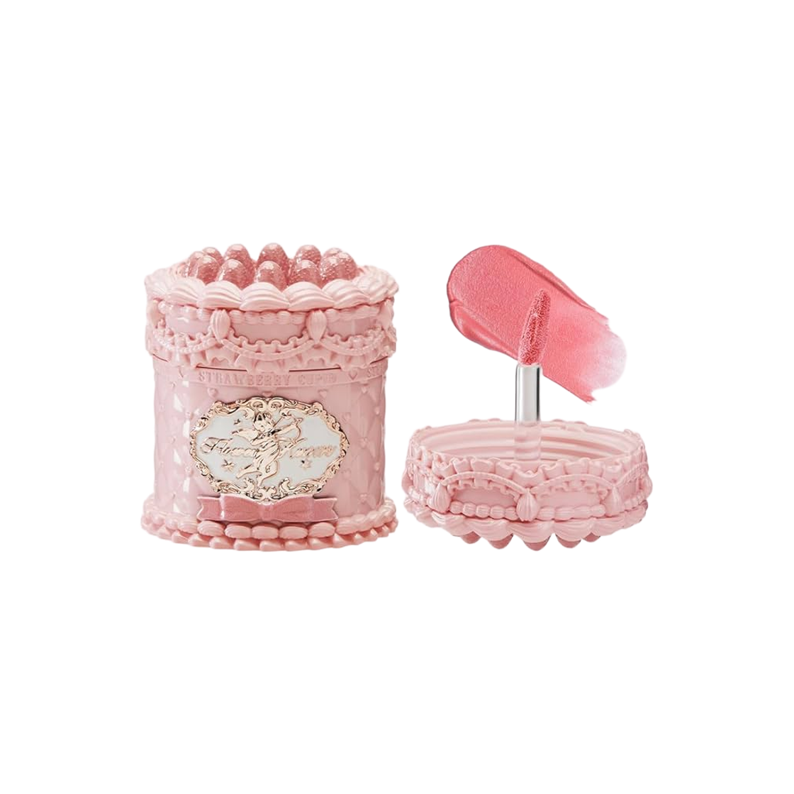 플라워노즈 스트로베리 큐피드 컬렉션 케이크 립 크림 V05 파인베리(Flower Knows Strawberry Cupid Collection Cake Lip Cream V05 Pineberry)