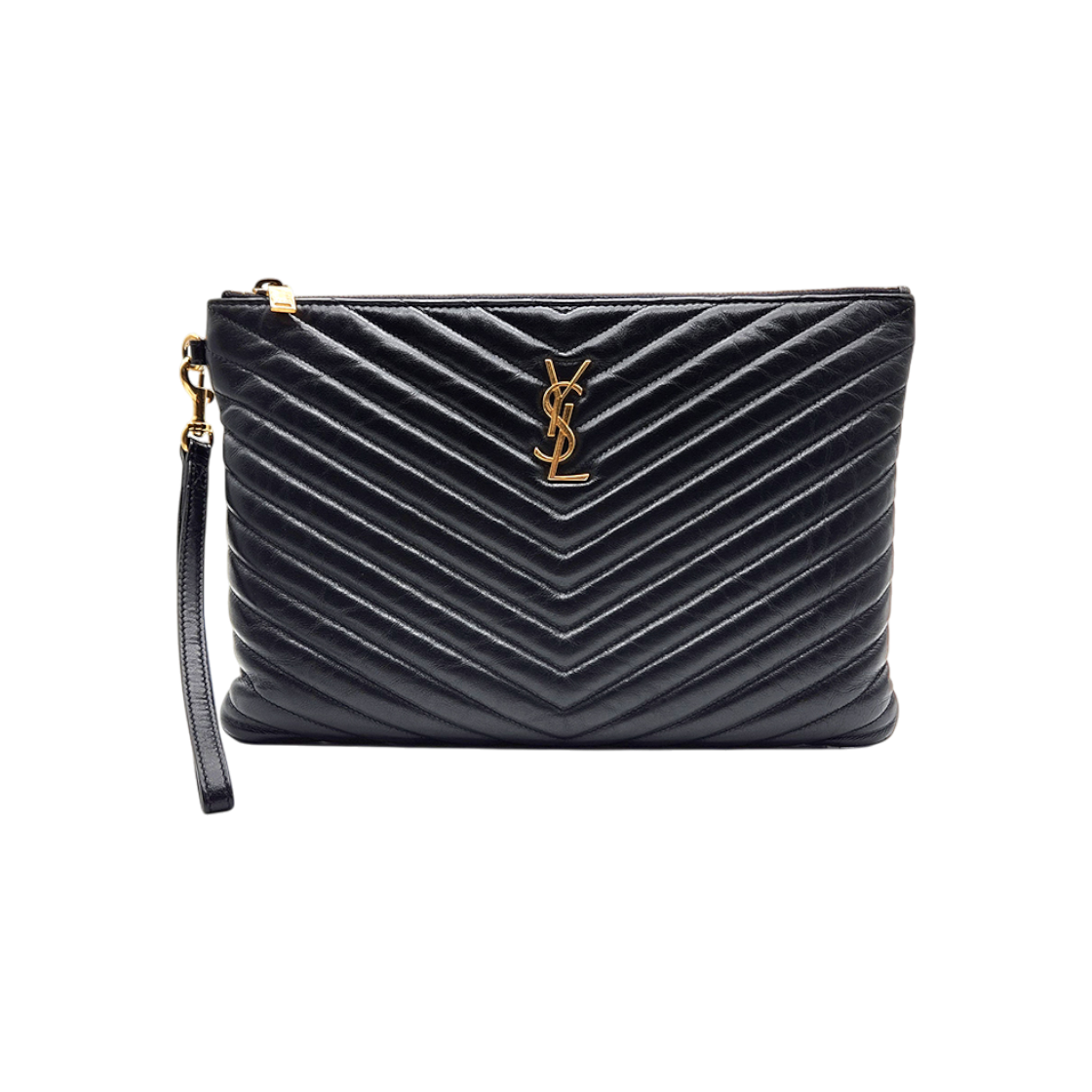 ITJ5JMI7RO6E Saint Laurent Monogram Clutch New Medium