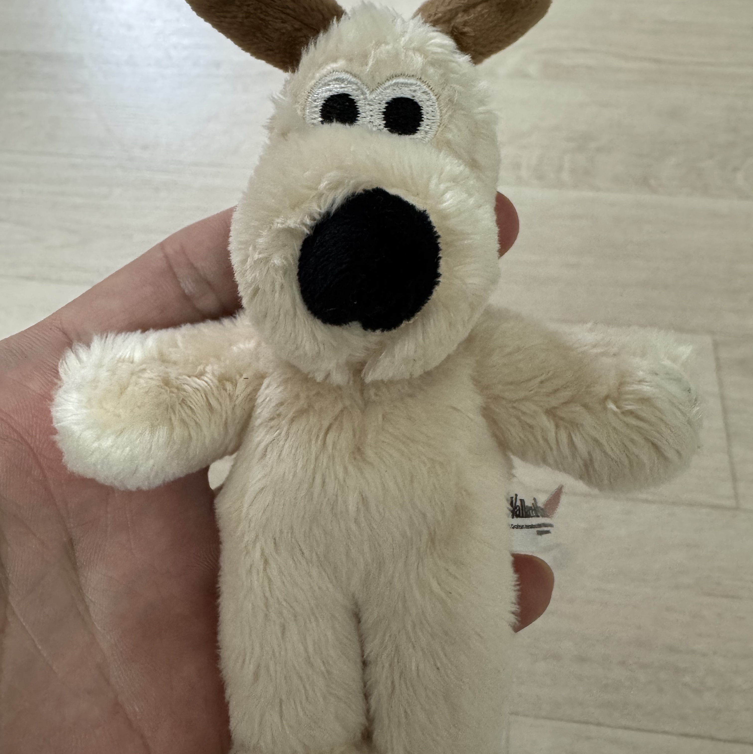 Dream C&C Wallace & Gromit Mini Keyring Plush 12cm 착용 스타일