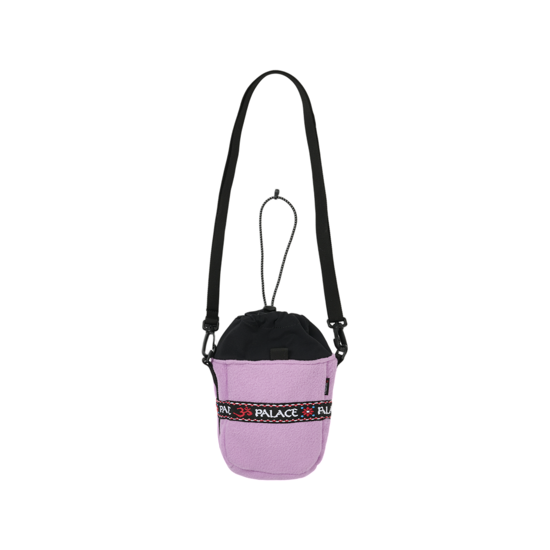 - Palace Polartec OM Cinch Bag Purple - 25FW