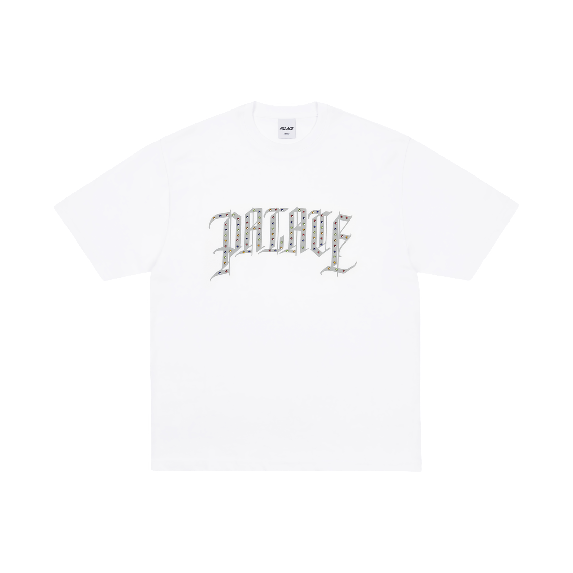 팔라스 스터드 유 라이크 티셔츠 화이트 - 25FW(Palace Stud-U-Like T-Shirt White - 25FW)
