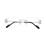 Cartier C Decor Rimless CT0487O-002 Silver