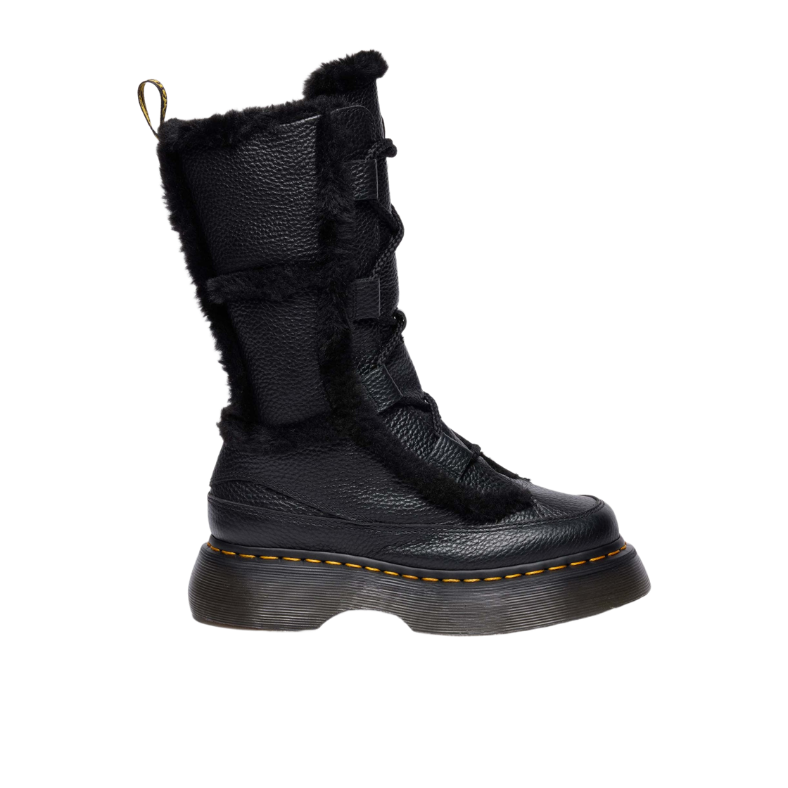 41631001 Dr. Martens Buzz Lace WL Boots Black