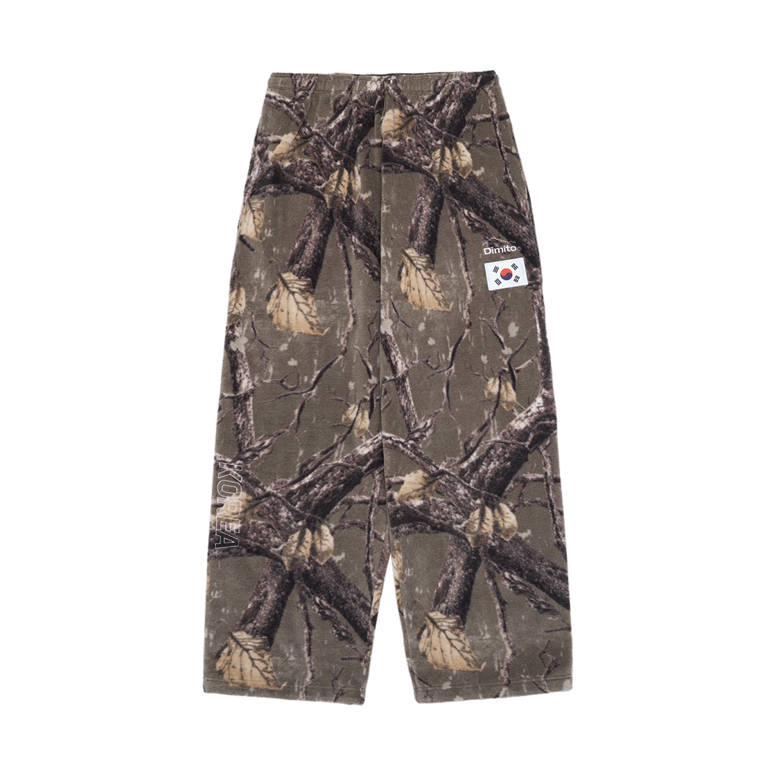 FVSF64446 Dimito Team Korea Replica 25 Fleece Pants Real Tree