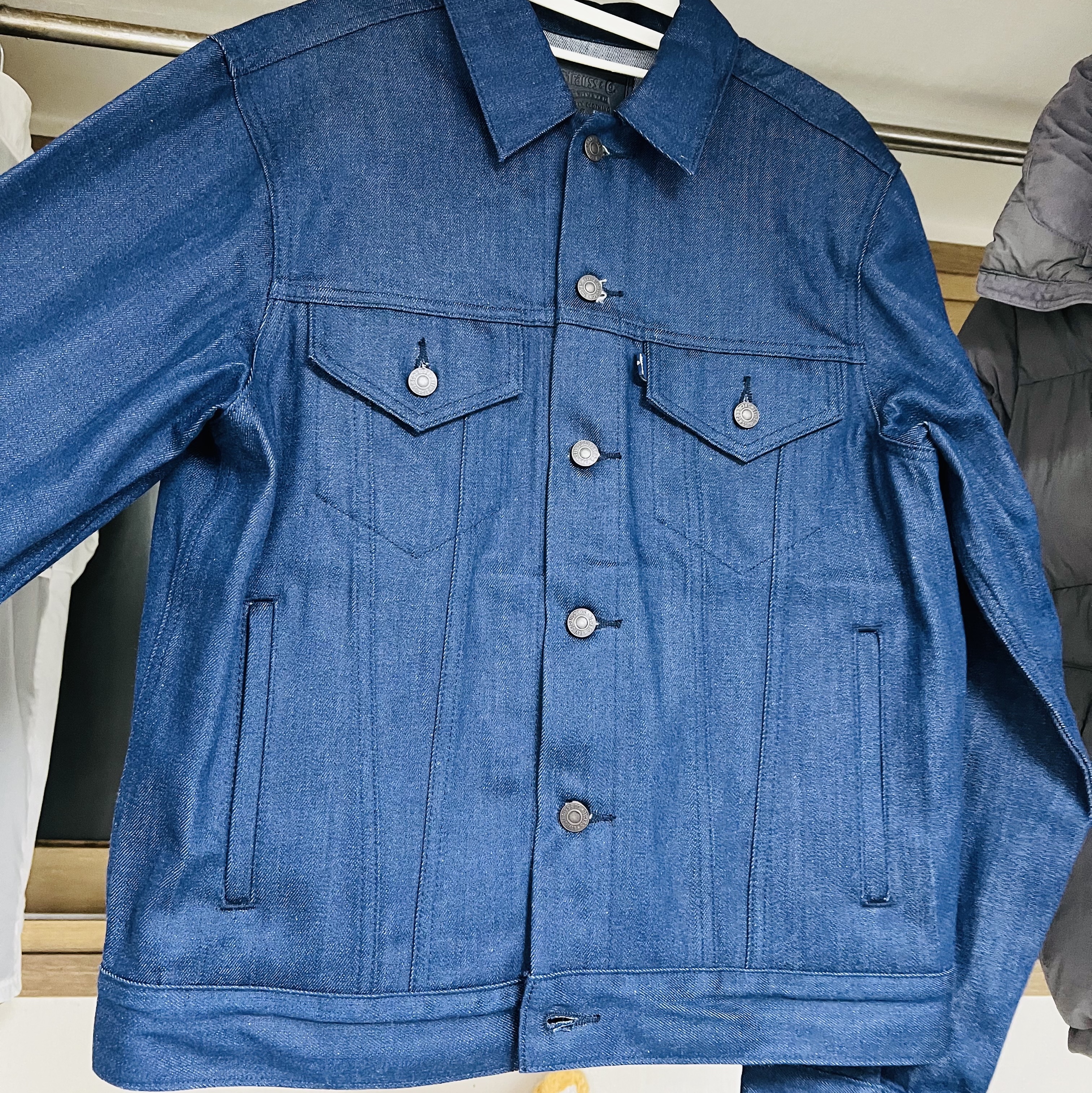LVC 1954 501 Rigid Cotton Jean Dark Indigo, Levi's LVC 1947 501 Jeans Medium Indigo 착용 스타일 - 6