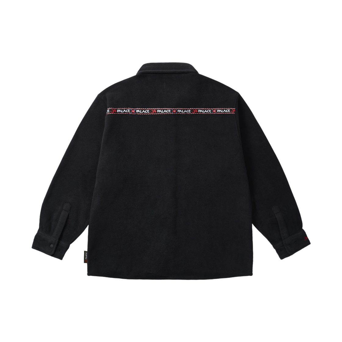 팔라스 폴라텍 OM 플리스 오버셔츠 블랙 - 25FW(Palace Polartec OM Fleece Overshirt Black - 25FW) - 2