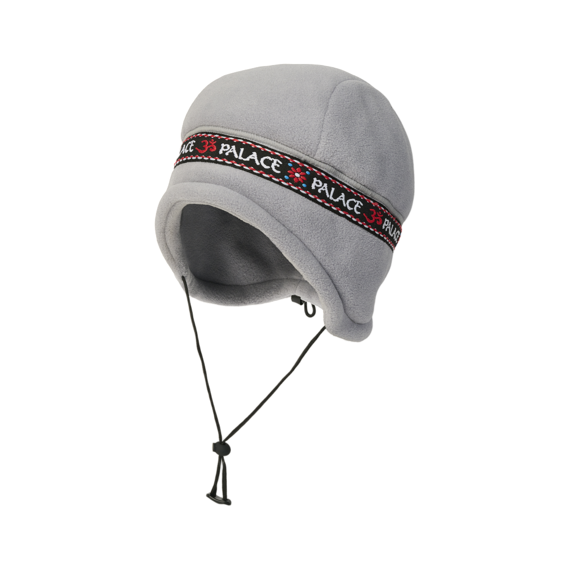 팔라스 폴라텍 OM 이어플랩 비니 그레이 - 25FW(Palace Polartec OM Earflap Beanie Grey - 25FW)