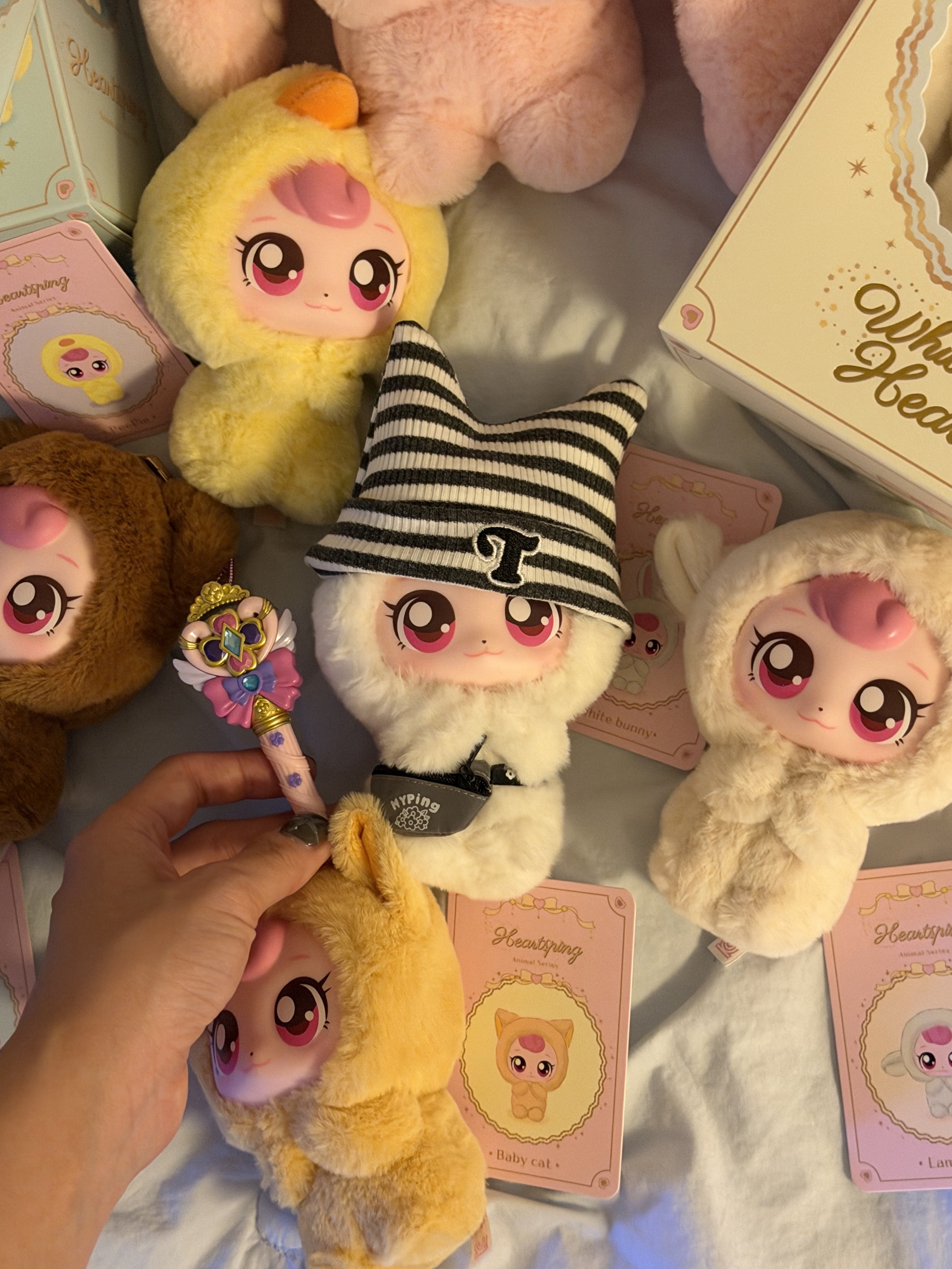 Catch! Teenieping Heartsping Animal Series(1 Blind Box), Catch! Teenieping Heartsping Animal Series(6 Blind Boxes) 착용 스타일 - 1