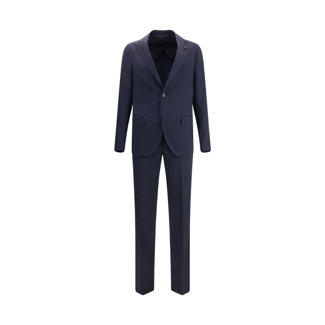 ES445AE-ESIF64414-850 Lardini Virgin Wool Suit Navy