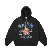 Palace Gods Gift Zip Hood Black - 25FW