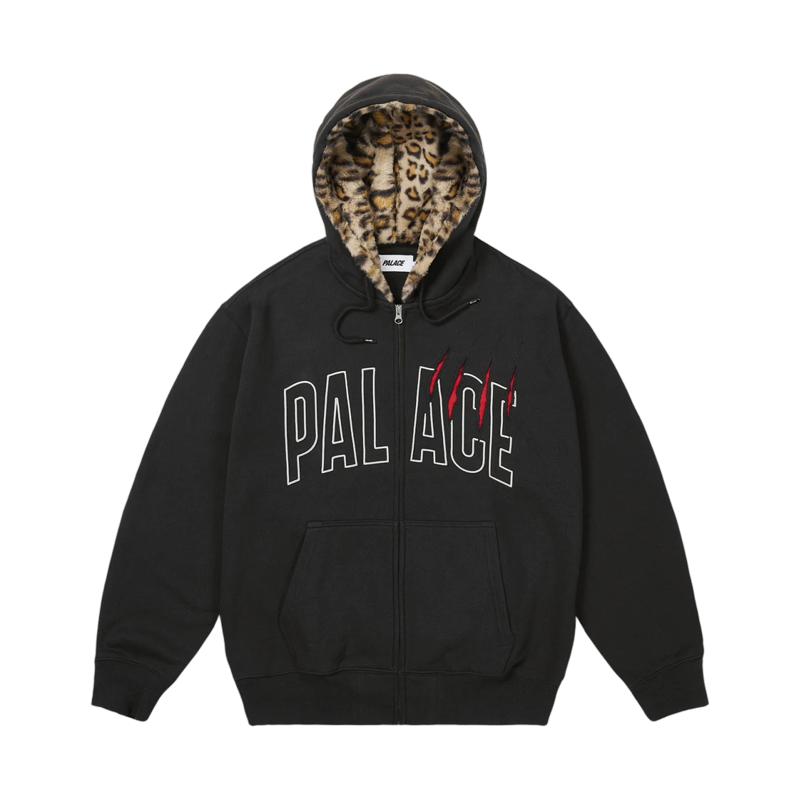 Palace Palace Claw Zip Hood Black - 25FW · M