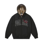 Palace Claw Zip Hood Black - 25FW