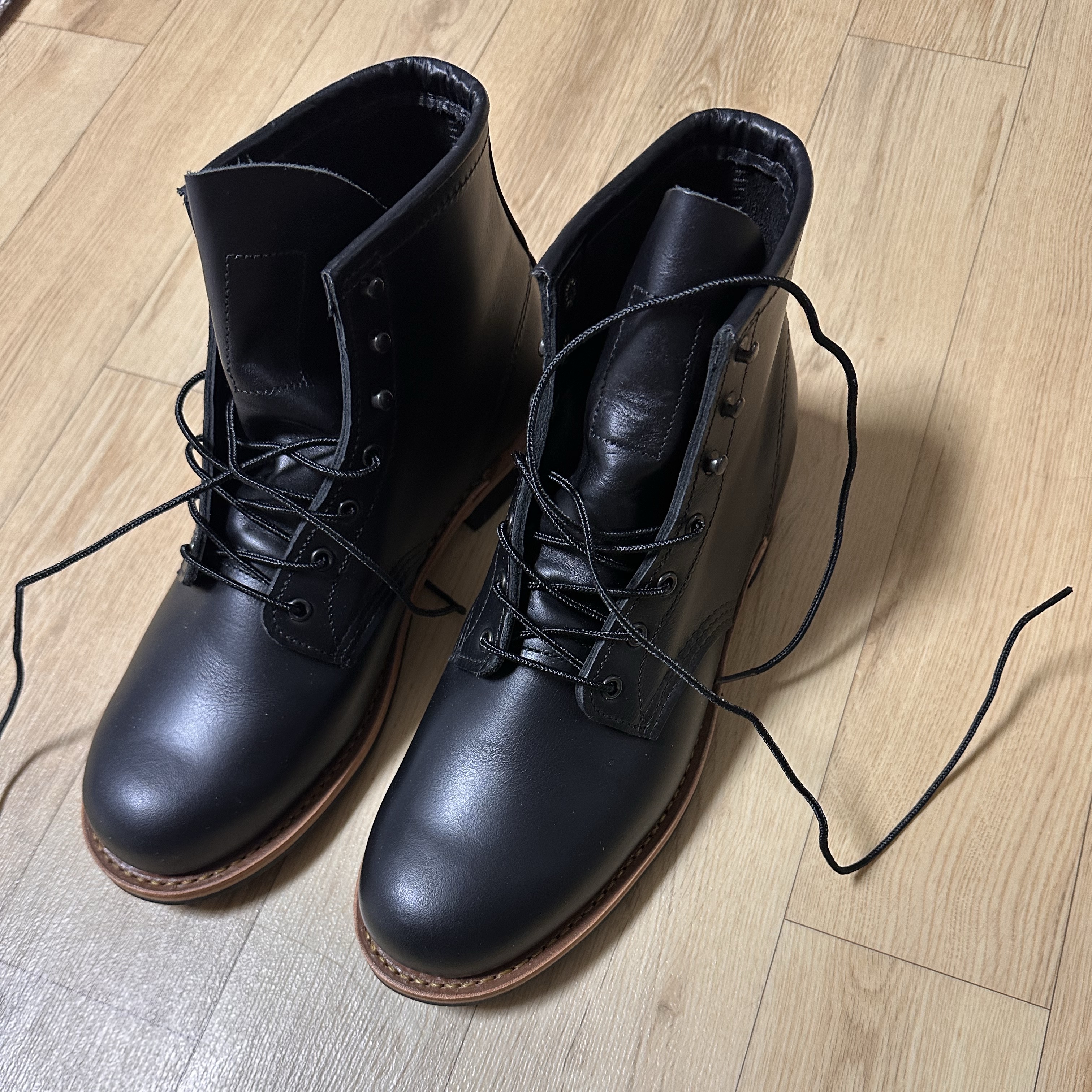 Red Wing Beckman 9423 Black Excalibur - D 착용 스타일