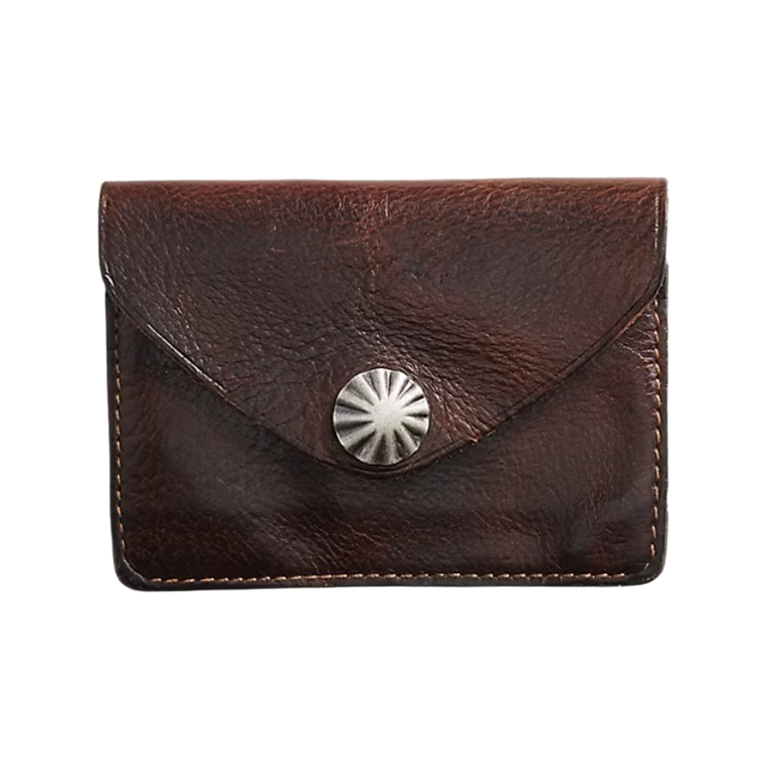 MARRSLG0G220032201 Double RL Leather Card Case Dark Brown