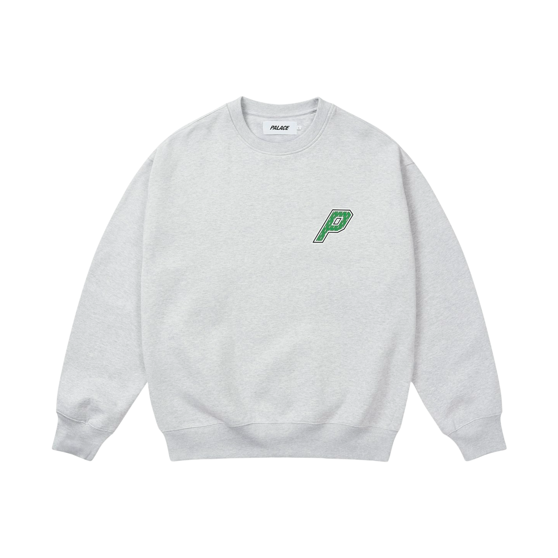팔라스 컬리지에이트 P3 크루 그레이 말 - 25FW(Palace Collegiate P3 Crew Grey Marl - 25FW) - 2