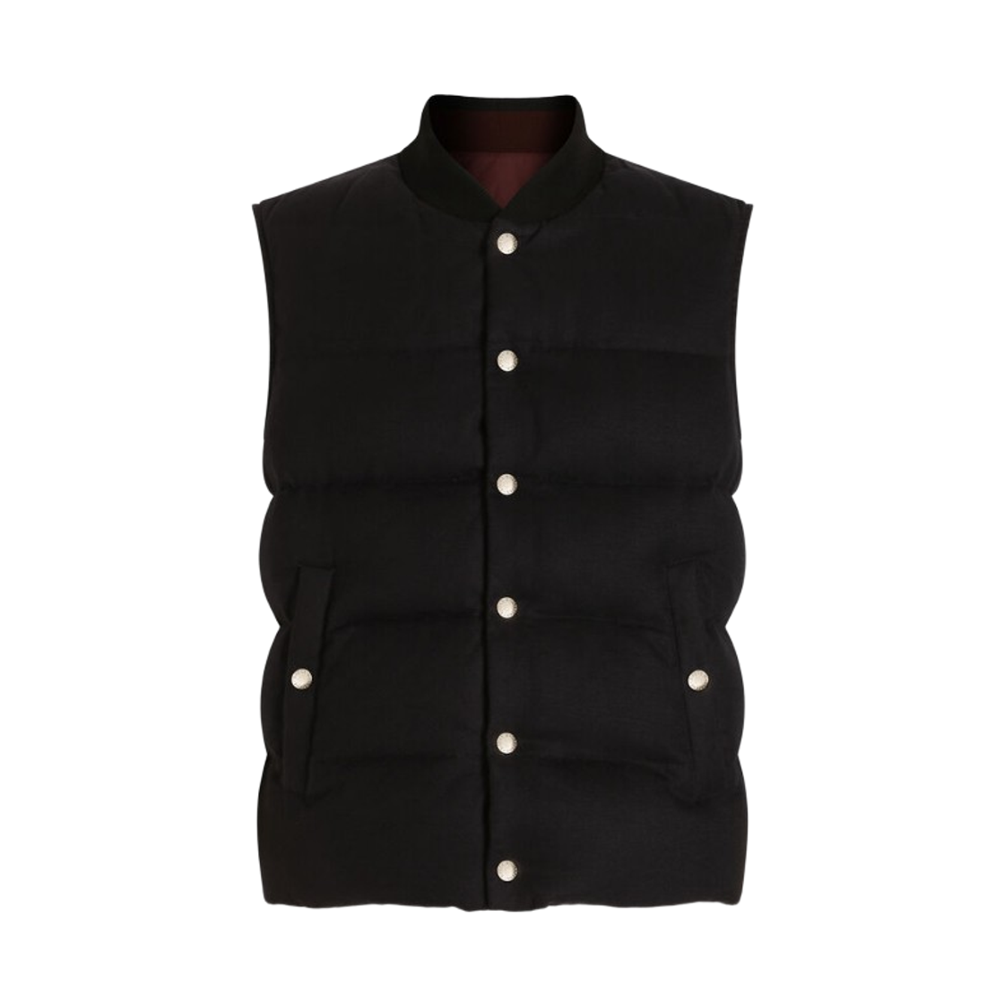 G9BSPTFCTABS8031 Dolce & Gabbana Reversible Padded Waistcoat Multicolor