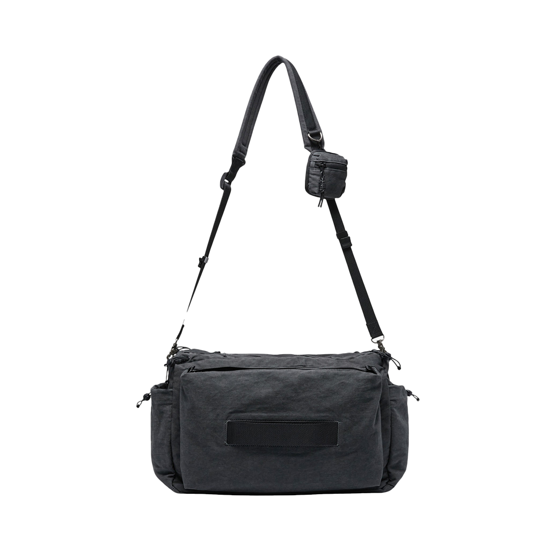 커스텀멜로우 코튼 보스턴백 그레이(Customellow Cotton Boston Bag Gray)