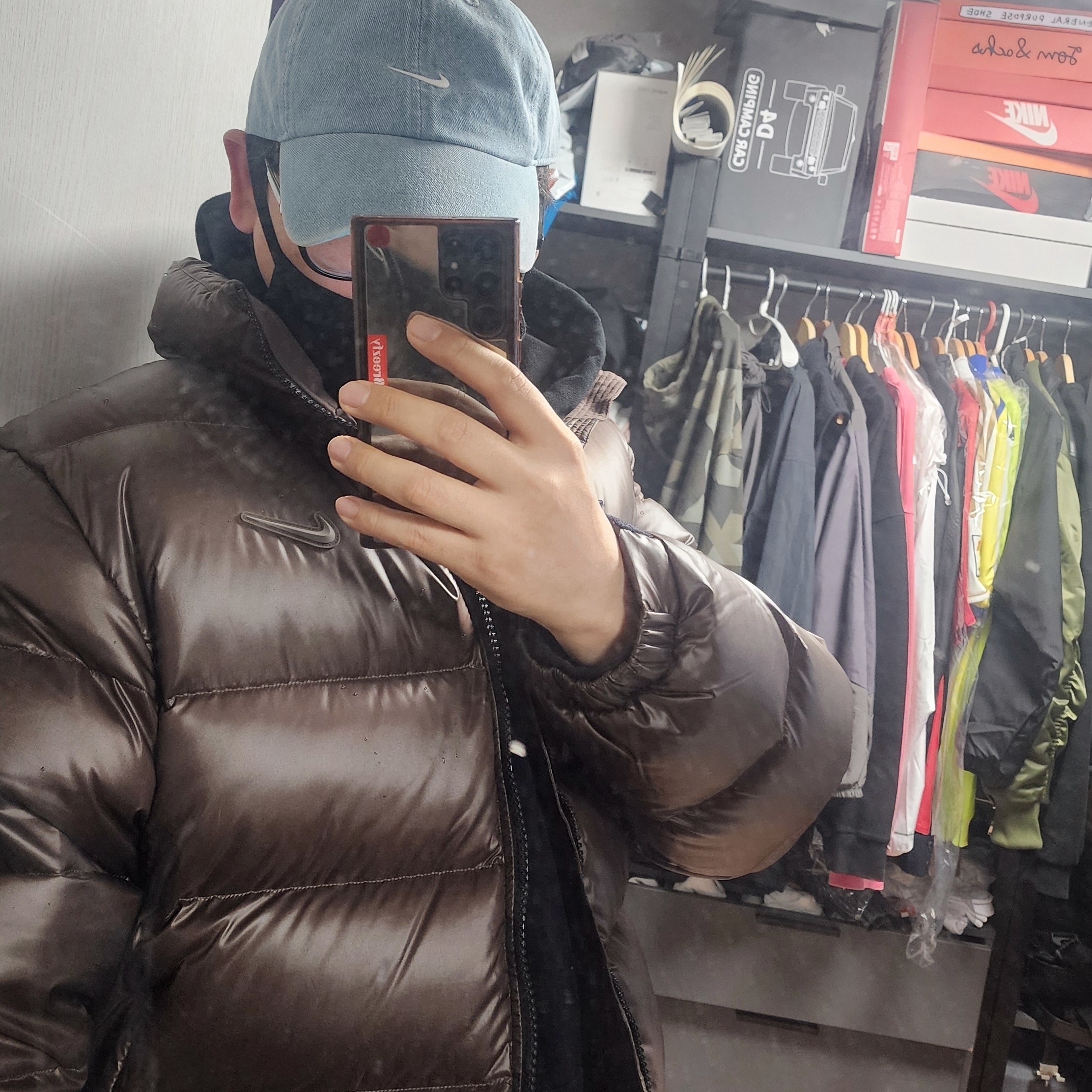 Nike x Drake Nocta Sunset Puffer Jacket Baroque Brown Olive Grey - Asia, Jordan 1 x Nigel Sylvester Retro Low OG Better With Time 착용 스타일 - 2