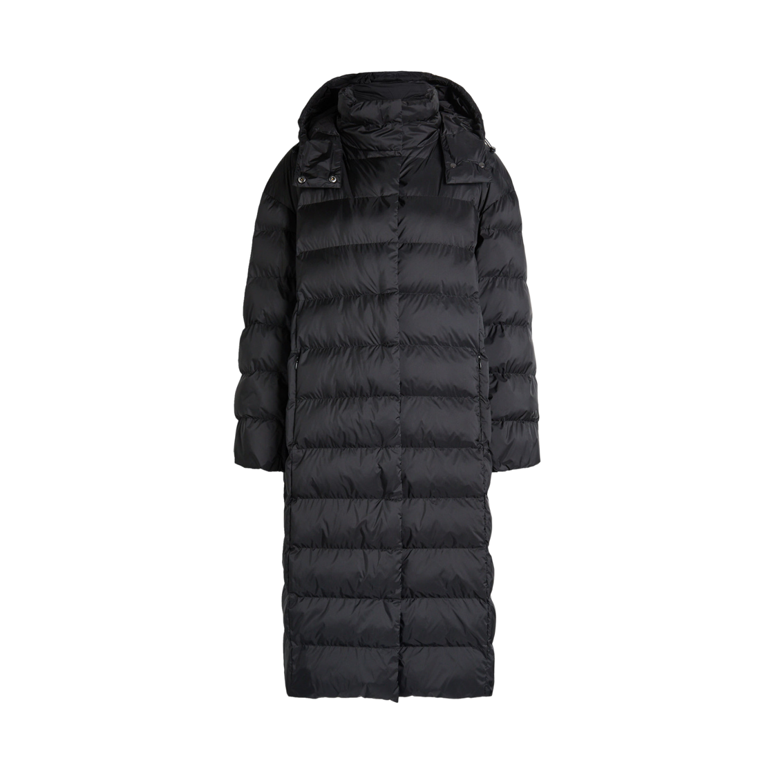 (W) 막스마라 카리오카 퀼티드 퍼퍼 자켓 블랙((W) Max Mara Carioca Quilted Puffer Jacket Black)