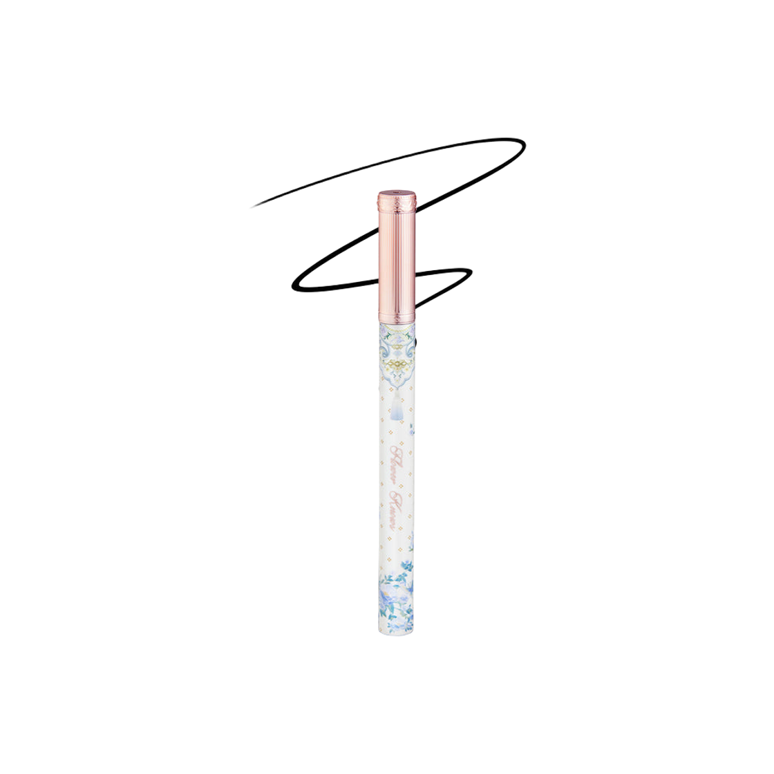 플라워노즈 버터플라이 클라우드 칼라 컬렉션 리퀴드 아이라이너 잉크 블랙(Flower Knows Butterfly Cloud Collar Collection Liquid Eyeliner Ink Black) - 1