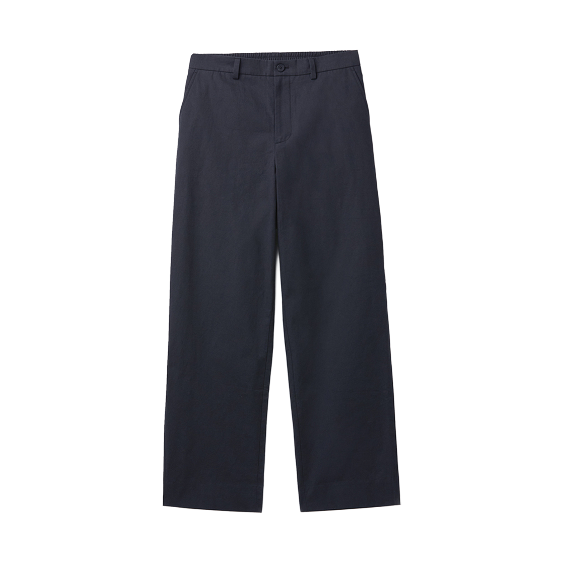 CWPAW25623BKX Customellow Loose Fit Cotton Setup Pants Black