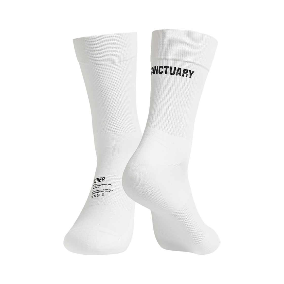 디아더생츄어리 에테르 나일론 러닝 삭스 화이트(THE ATHER SANCTUARY Ether Nylon Socks White)