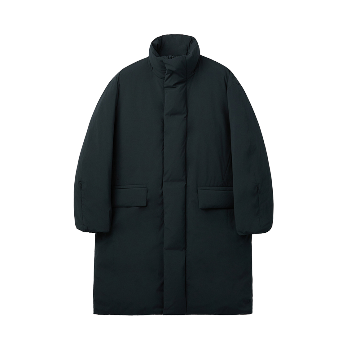 커스텀멜로우 롱 다운 재킷 블랙(Customellow Long Down Jacket Black)