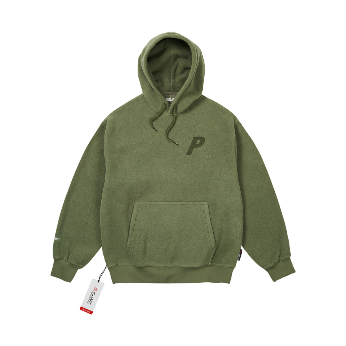 팔라스 폴라텍 P3 후드 올리브 - 25FW(Palace Polartec P3 Hood Olive - 25FW) - 2