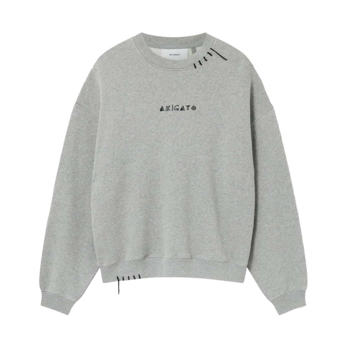 A3435002 Axel Arigato Loops Sweatshirt Grey Melange