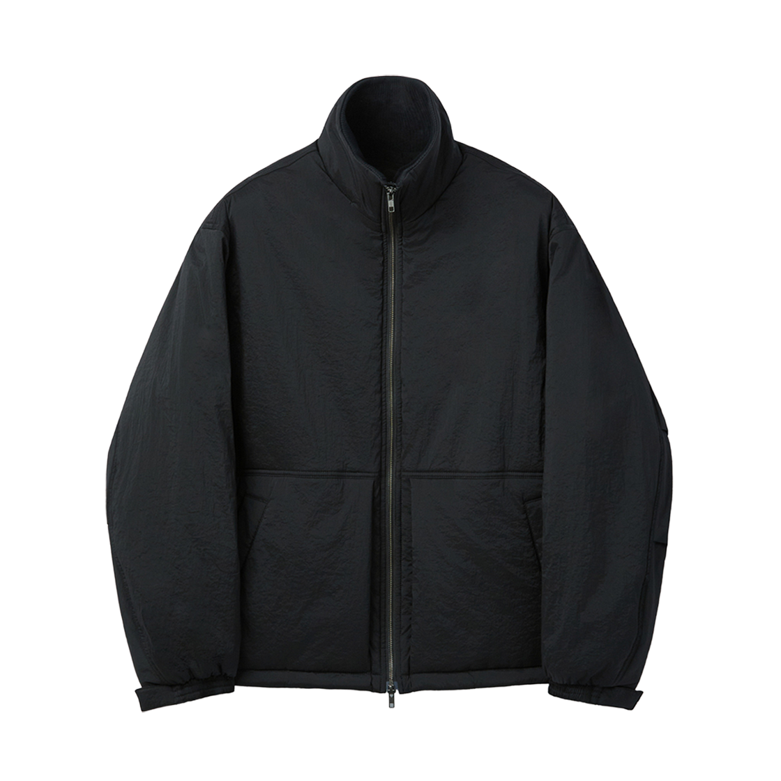 CWUAW25711BKX Customellow High Neck Padded Blouson Black